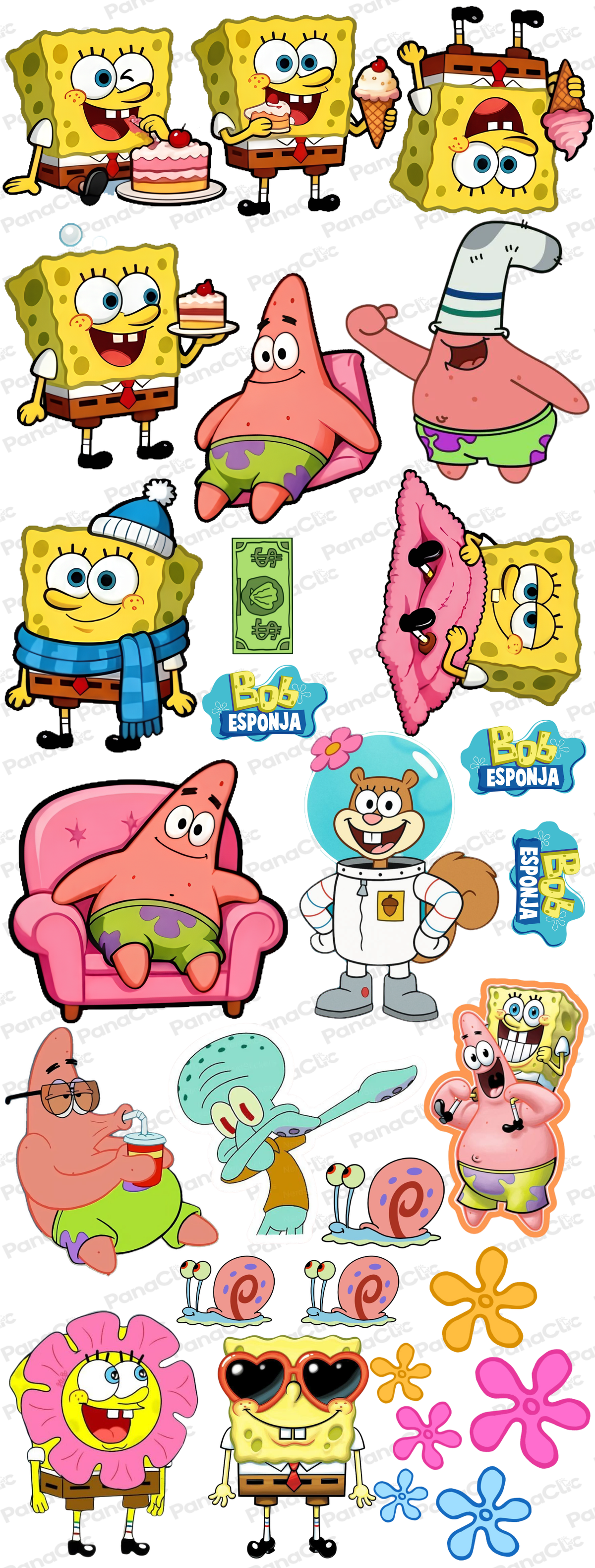 DTF TEXTIL BOB ESPONJA