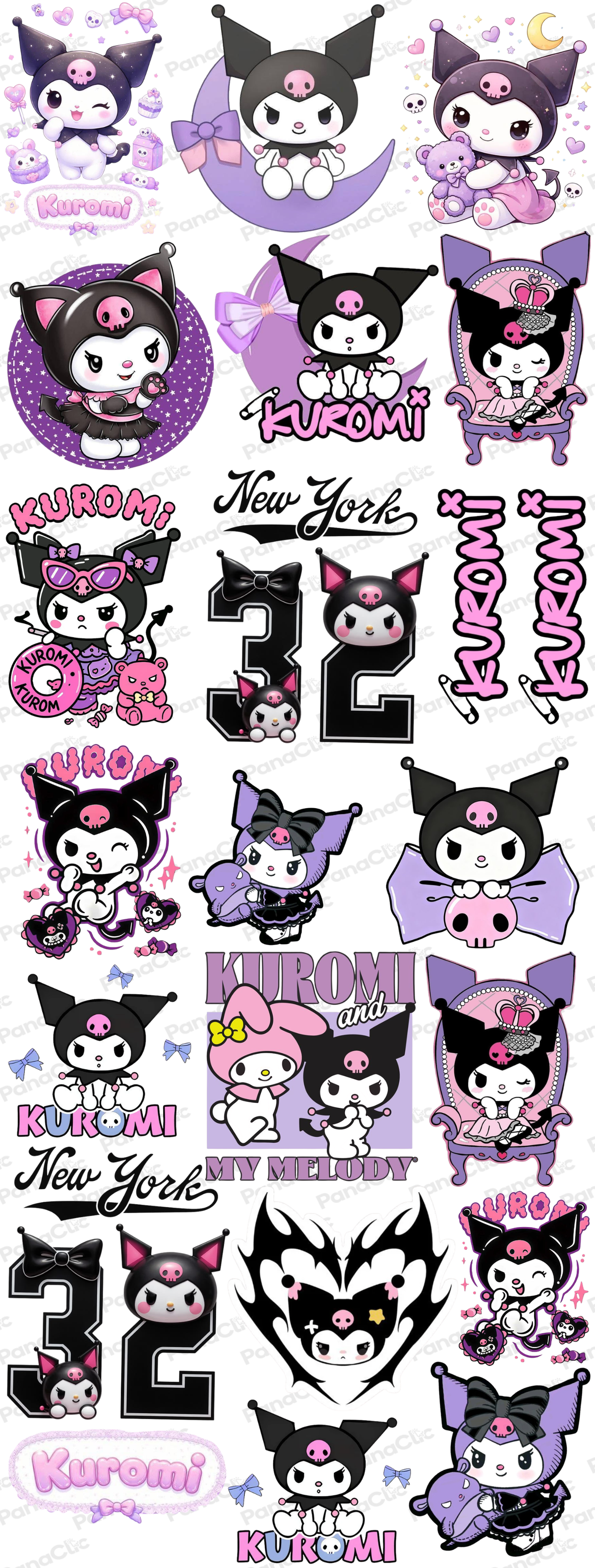 DTF TEXTIL KUROMI