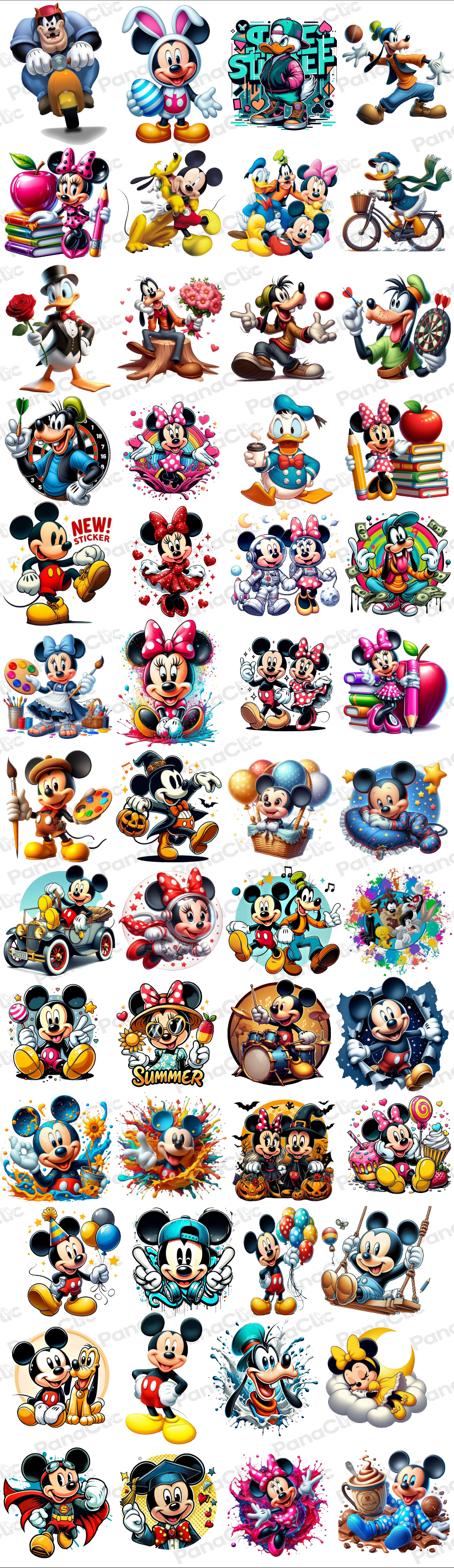 DTF UV MICKEY MOUSE