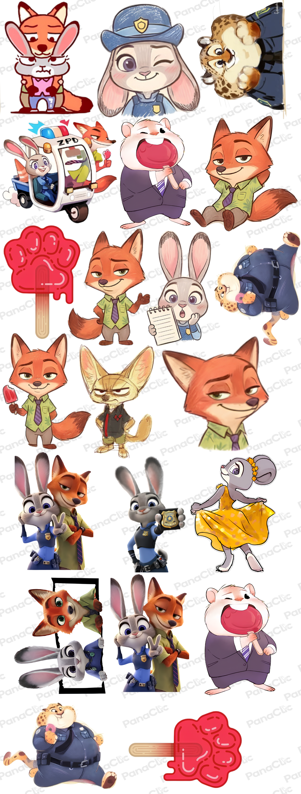 DTF TEXTIL ZOOTOPIA 02