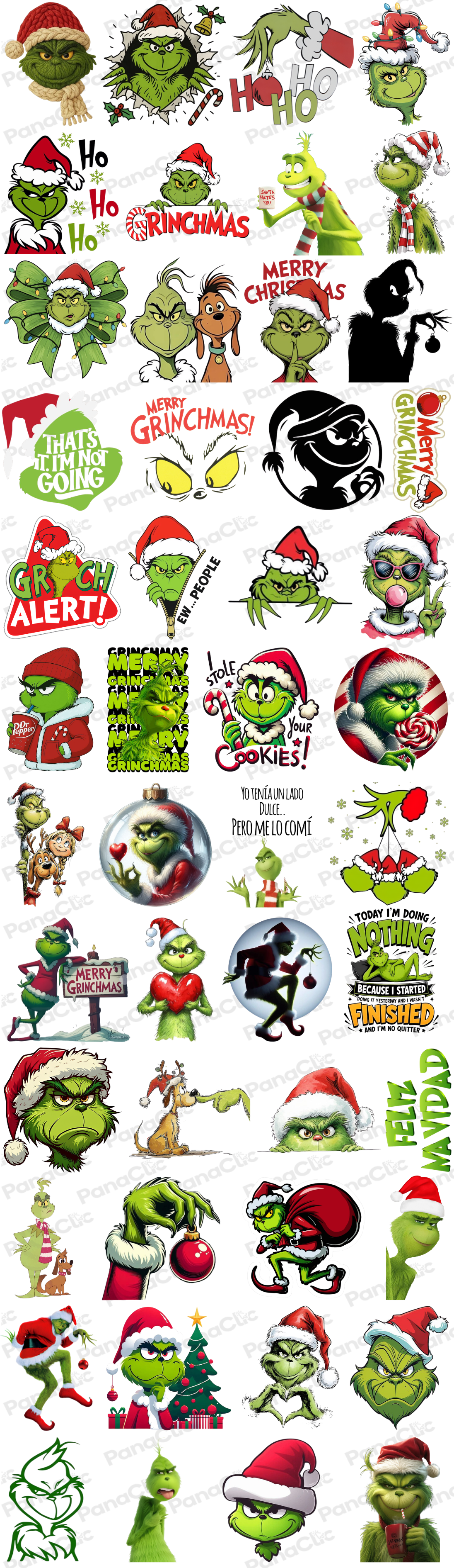 DTF UV EL GRINCH