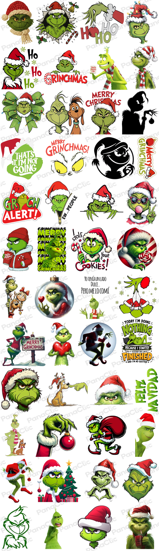 DTF UV EL GRINCH