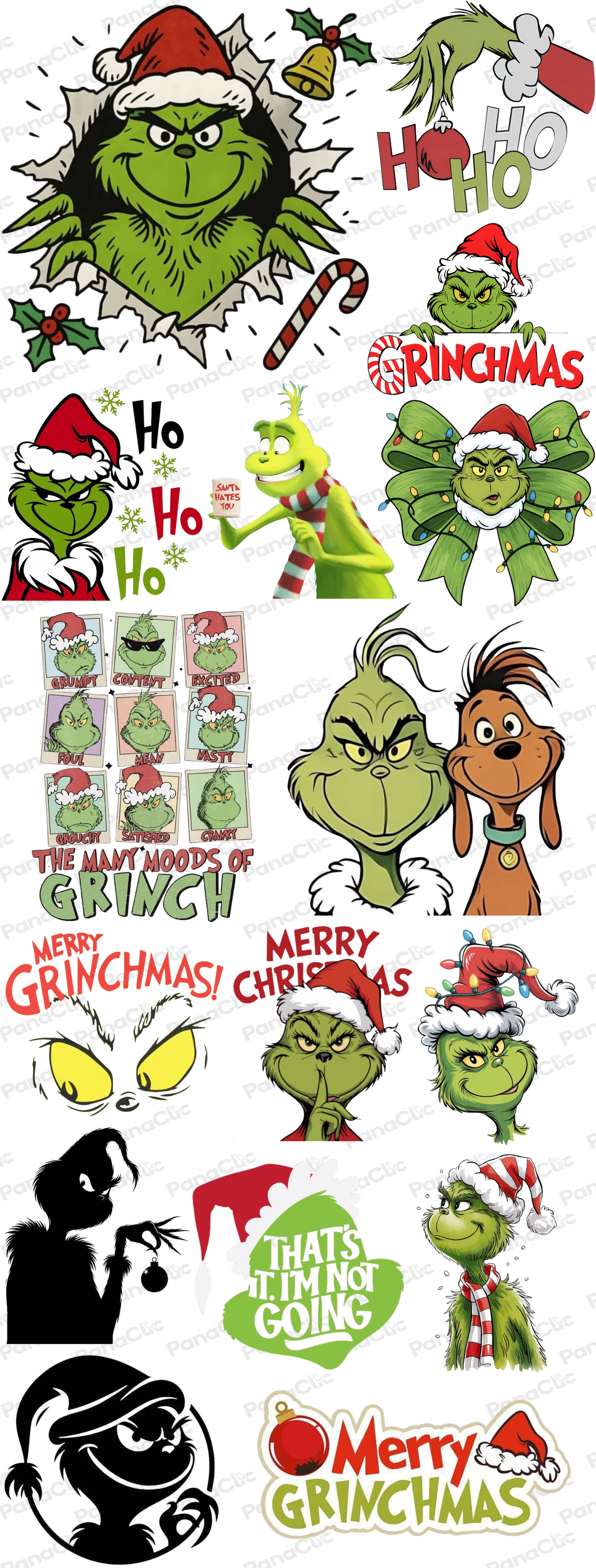 DTF TEXTIL EL GRINCH