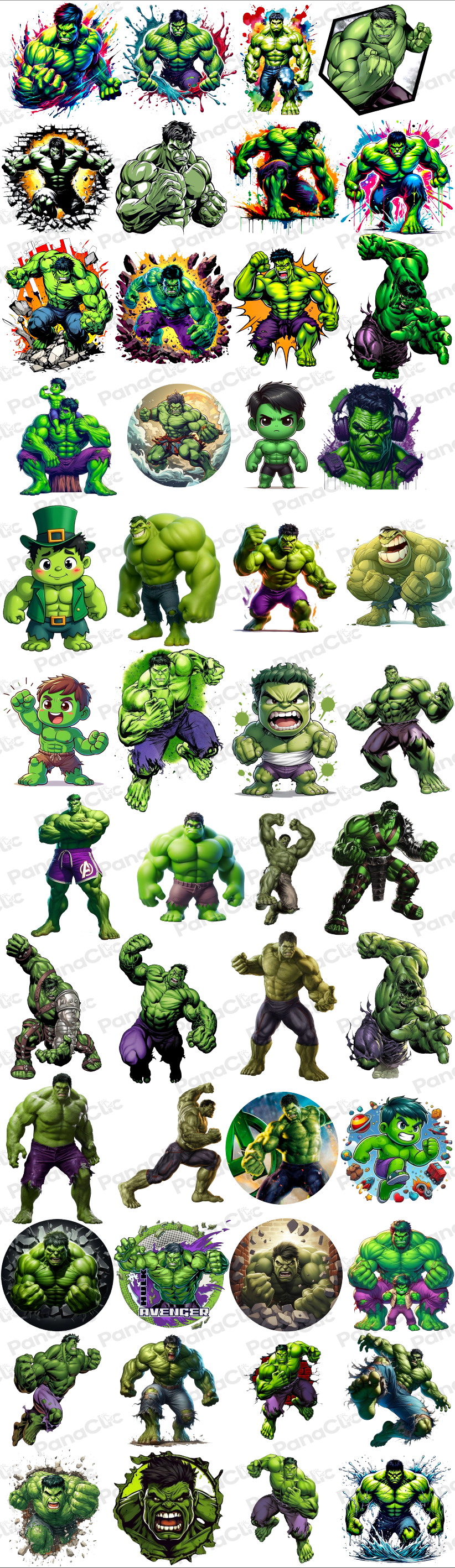 DTF UV HULK