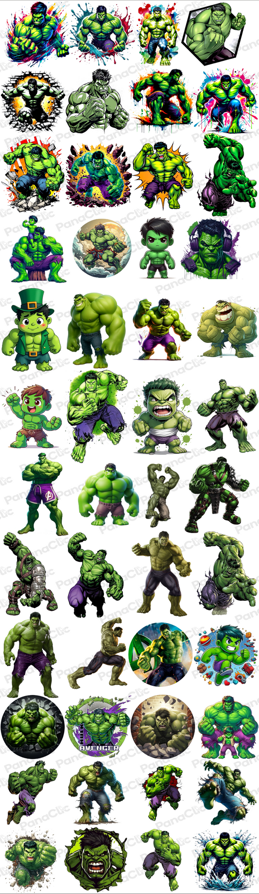 DTF UV HULK