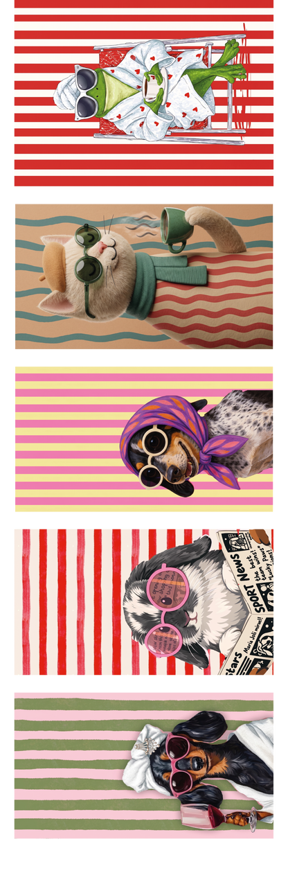 DTF TEXTIL PERROS ICONIC